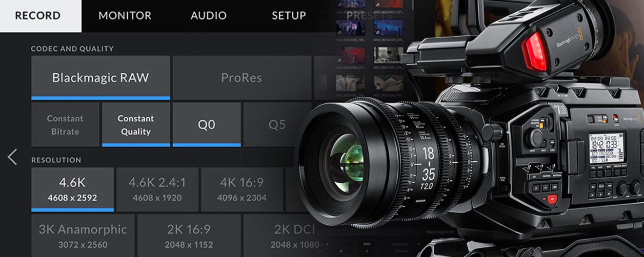 Blackmagic Raw Qualité Et Rapidité Pour Ce Codec Visual Sequence