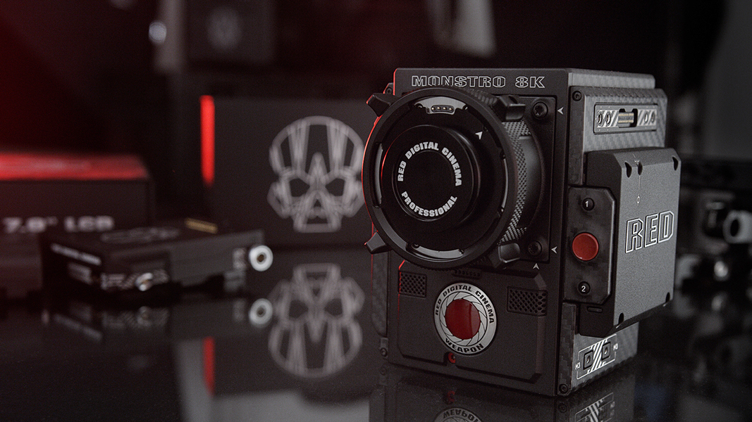 "Nouvelle caméra Red Monstro 8K