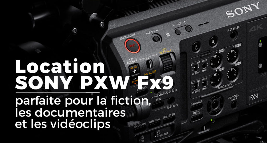 location sony fx marseille nice monaco visual sequence x