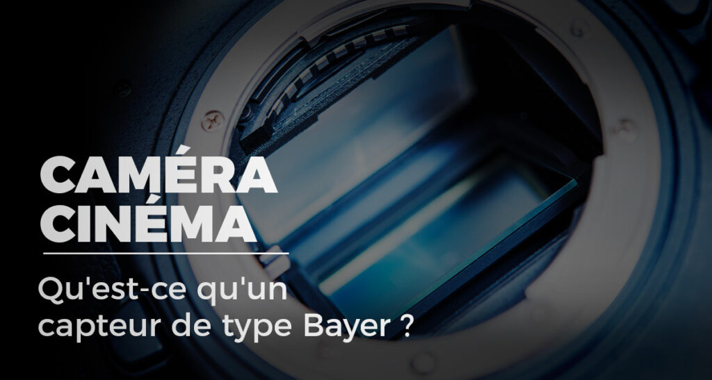 Capteur type bayer banner visual sequence x