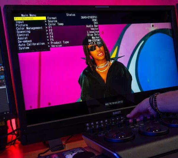 eclairage swift calibration ecran visual sequence x