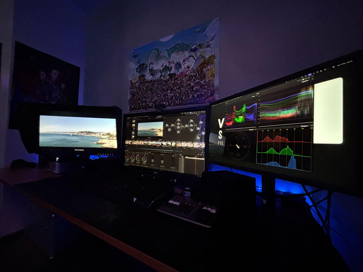 visual sequence post production