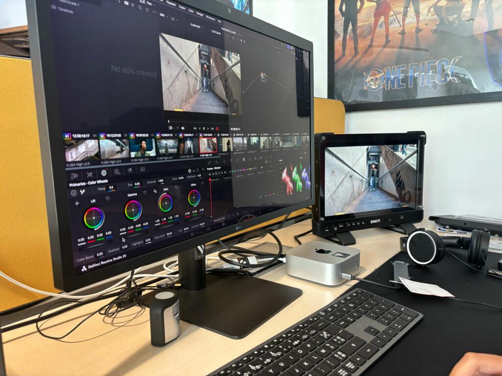 etalonnage post production visual sequence souffrance et delivrance  x